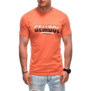 Pánské tričko s potiskem S1921 oranžová obraz