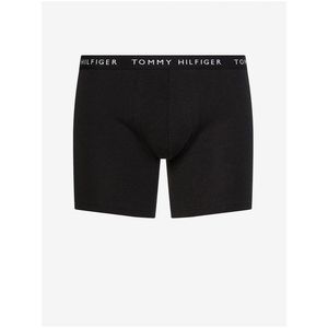 Sada tří černých pánských boxerek Tommy Hilfiger Underwear obraz