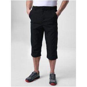 Černé pánské sportovní tříčtvrteční kalhoty LOAP Uzis obraz
