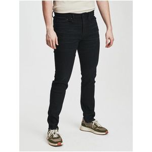 Černé pánské džíny skinny soft high stretch GAP obraz