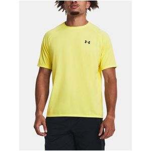 Žluté sportovní tričko Under Armour UA Tech 2.0 SS Tee Novelty obraz