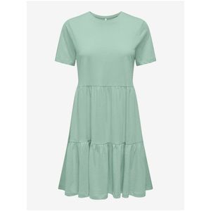 Zelené dámské basic šaty obraz