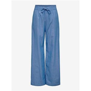 Modré dámské kalhoty ONLY Arja obraz