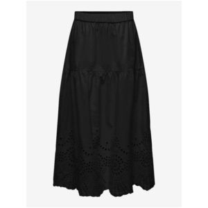 Černá dámská maxi sukně ONLY Roxanne obraz
