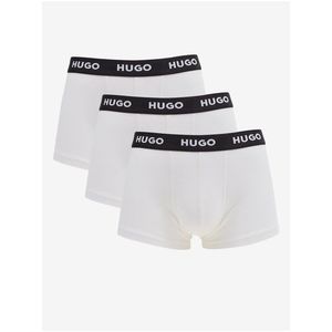 Sada tří pánských boxerek HUGO Trunk Triplet Pack obraz