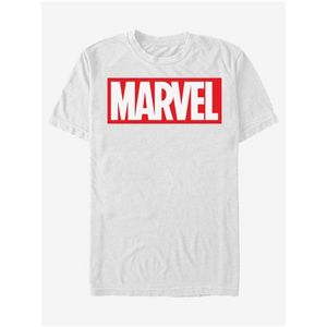 Bílé unisex tričko ZOOT.Fan Marvel Marvel Brick obraz