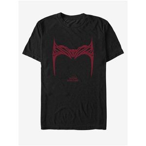 Černé unisex tričko Marvel Wanda Helm obraz