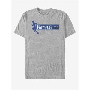Šedé unisex melírované tričko Paramount Forrest Gump Running Logo obraz