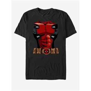 Černé unisex tričko Marvel Deadpool Armor obraz