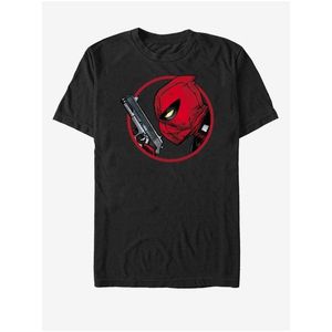 Černé unisex tričko Marvel Dead Crest obraz