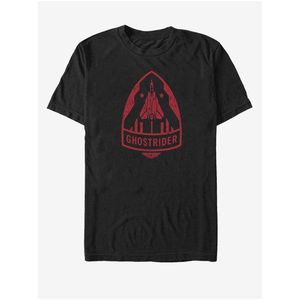 Černé unisex tričko Paramount Ghost Rider Red obraz