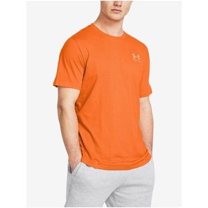 Oranžové pánské tričko Under Armour UA M SPORTSTYLE LC SS obraz