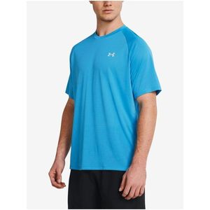 Modré pánské sportovní tričko Under Armour UA Tech Reflective SS obraz