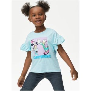 Světle modré holčičí tričko Marks & Spencer Minnie Mouse™ obraz