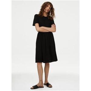 Černé dámské šaty Marks & Spencer obraz