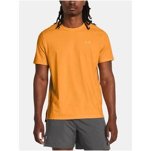 Oranžové pánské sportovní tričko Under Armour UA Launch Elite Shortsleeve obraz