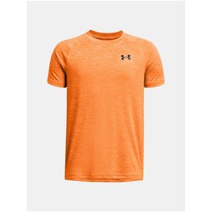 Oranžové klučičí sportovní tričko Under Armour UA Tech 2.0 SS obraz