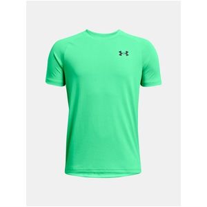 Zelené klučičí sportovní tričko Under Armour UA Tech 2.0 SS obraz
