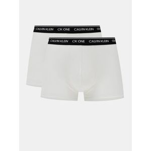 Sada dvou bílých boxerek Calvin Klein Underwear obraz