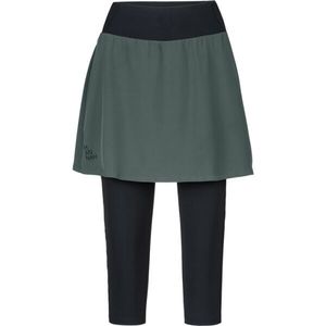Hannah LISA SKIRT Dámská sukně se 3/4 legínami, tmavě zelená, velikost obraz