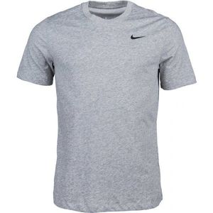Nike DRY DRI-FIT CREW SOLID Pánské tričko, šedá, velikost obraz