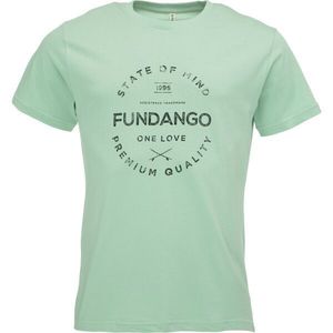 FUNDANGO BASIC Pánské tričko, světle zelená, velikost obraz