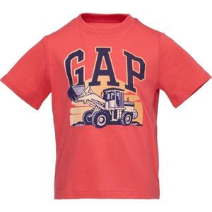 GAP GRAPHIC Chlapecké tričko, oranžová, velikost obraz