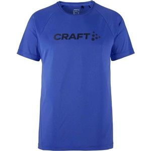 Craft CORE ESSENCE LOGO TEE M Pánské funkční triko, modrá, velikost obraz