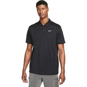 Nike COURT DRI-FIT Pánské polotričko, černá, velikost obraz