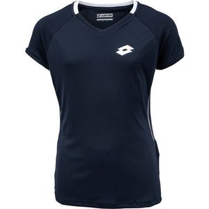 Lotto SQUADRA II TEE Dívčí tenisové tričko, tmavě modrá, velikost obraz