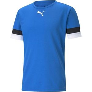 Puma TEAMRISE JERSEY TEE Pánské fotbalové triko, modrá, velikost obraz