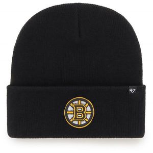 47 NHL BOSTON BRUINS HAYMAKER '47 CUFF KNIT BLK Zimní čepice, černá, velikost obraz