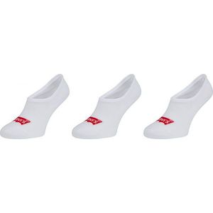 Levi's® FOOTIE HIGH RISE BATWING LOGO 3P Ponožky, bílá, velikost obraz