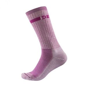 Devold OUTDOOR MEDIUM WOMAN SOCK Dámské sportovní ponožky, růžová, velikost obraz