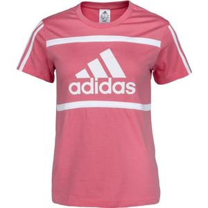 adidas COLORBLOCK TEE Dámské tričko, růžová, velikost obraz