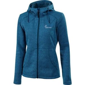 Klimatex LENDA Dámský outdoor svetr s kapucí, tmavě modrá, velikost obraz