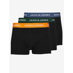 Jack & Jones Boxerky 3 ks Černá obraz