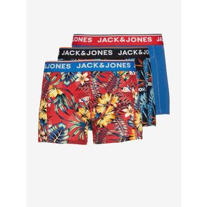 Jack & Jones Azores Boxerky 3 ks Modrá obraz