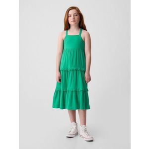 GAP Šaty dětské Zelená obraz