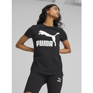 Puma Classics Logo Triko Černá obraz