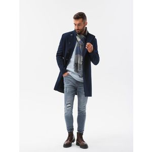 Ombre Clothing Kabát Modrá obraz