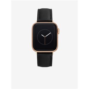 Černý kožený řemínek pro hodinky Apple Watch Anne Klein obraz