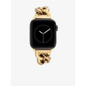 Řemínek pro hodinky Apple Watch s krystaly ve zlaté barvě Anne Klein obraz