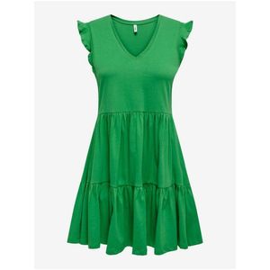 Zelené dámské basic šaty ONLY May obraz