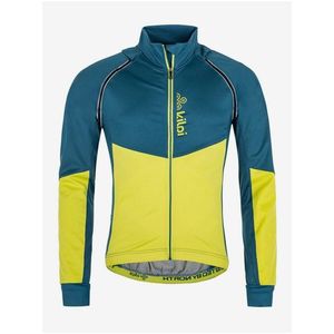 Žluto-modrá pánská sportovní softshellová bunda Kilpi Zain-M obraz