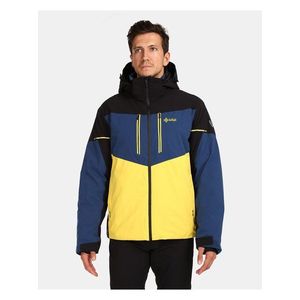 Žlutá-modrá pánská lyžařská bunda Kilpi TONNSI-M obraz