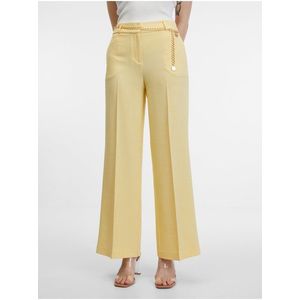 Žluté dámské kalhoty ORSAY obraz
