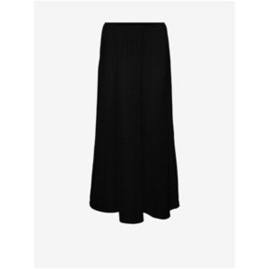 Černá dámská květovaná maxi sukně Vero Moda Alba obraz