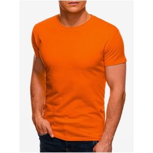 Oranžové pánské basic tričko Edoti obraz