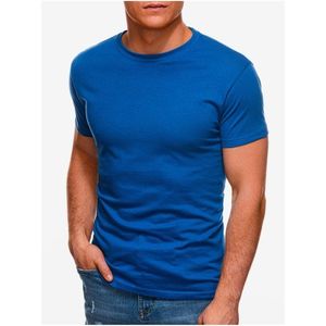 Modré pánské basic tričko Edoti obraz